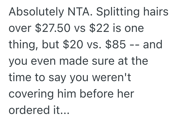 Screenshot 2025 03 18 at 9.17.01 AM Friends Go Out To Dinner At A Seafood Restaurant, But One Friend Expects An Even Split Even Though His Meal Cost Much More